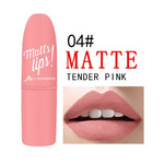 12 Colors Nude Matte Lipsticks batom mate Sexy