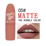 12 Colors Nude Matte Lipsticks batom mate Sexy