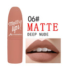 12 Colors Nude Matte Lipsticks batom mate Sexy