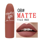 12 Colors Nude Matte Lipsticks batom mate Sexy