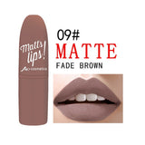 12 Colors Nude Matte Lipsticks batom mate Sexy