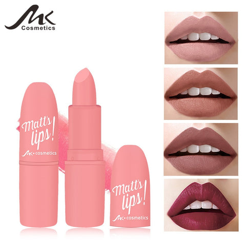 12 Colors Nude Matte Lipsticks batom mate Sexy